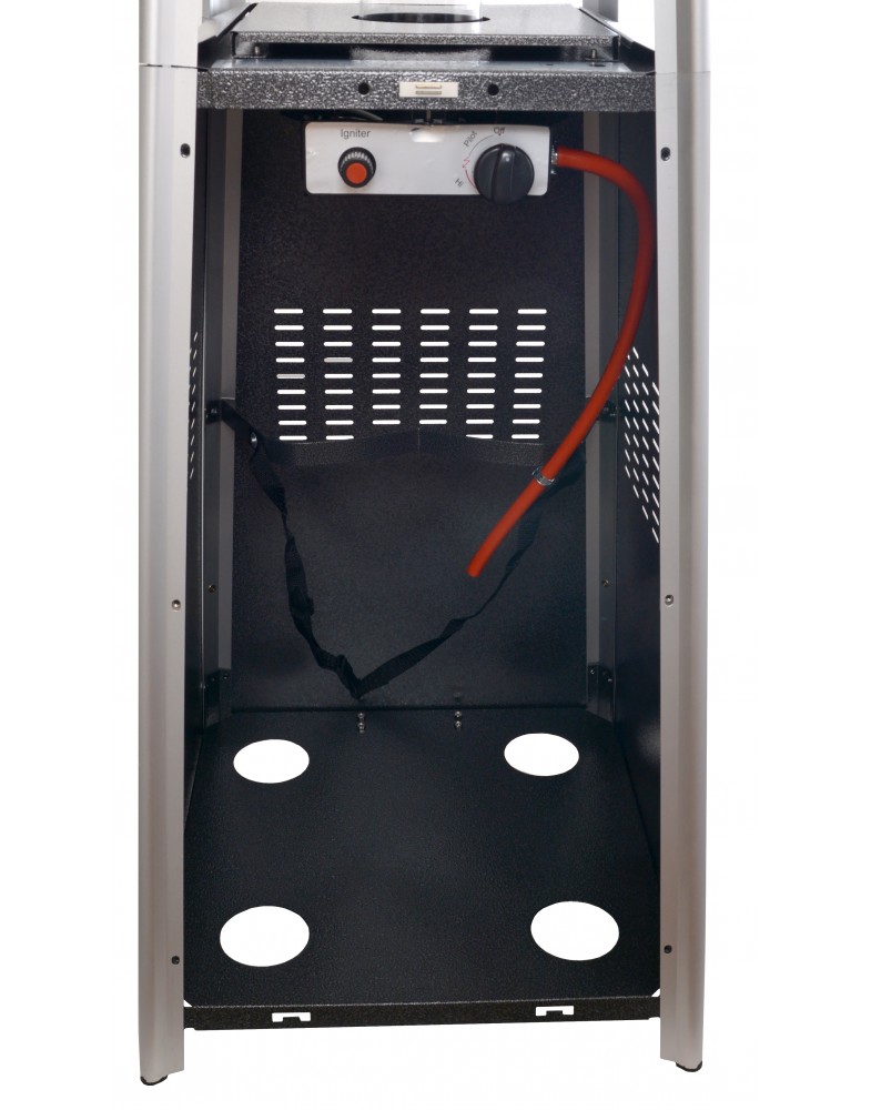 Газовый уличный обогреватель Мастер Лето МЛ-5 Пепел (четырехугольное основание)